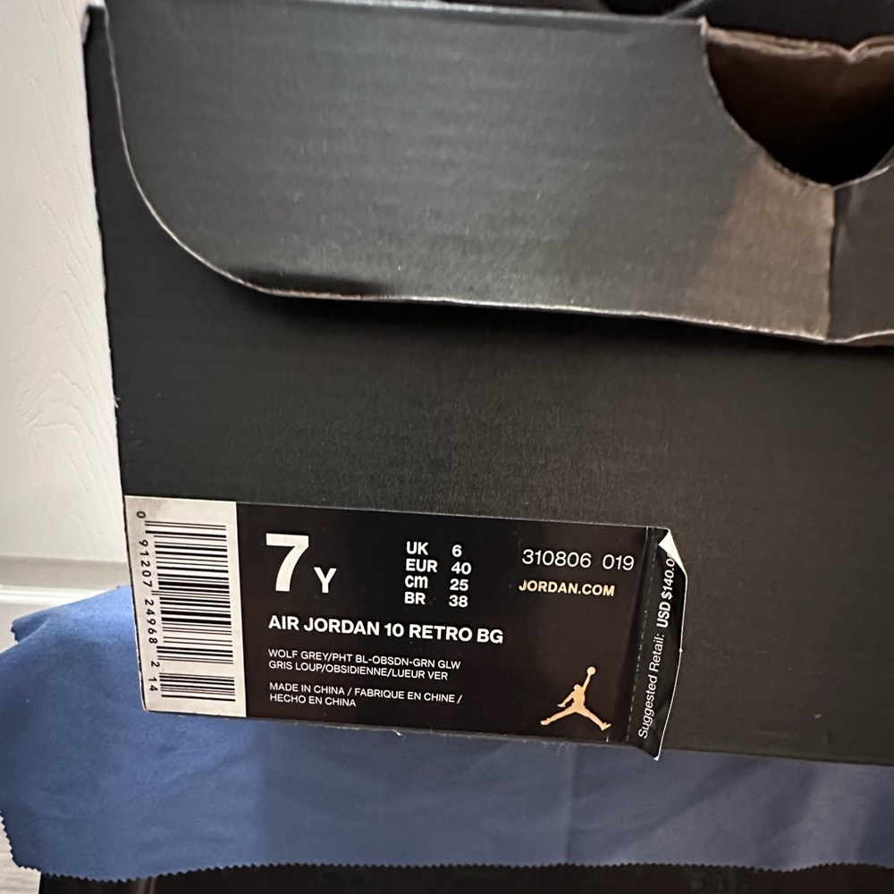 Air Jordan retro 10 BG - Picture 7 of 7